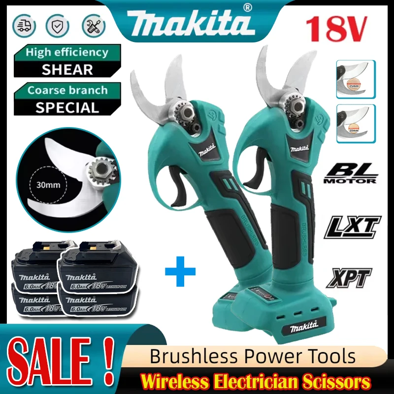 Gardening Tools Vegetables - Forbici da elettricista professionali a batteria