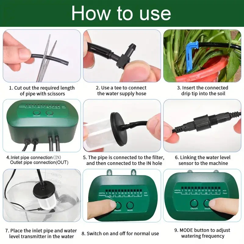 Kit di irrigazione solare inte - Automatic Plant Waterer recensione e prezzo